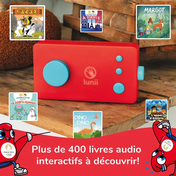 LUNII - MA FABRIQUE A HISTOIRES - CONTEUSE INTERACTIVE - EDITION LIMITEE JEUX OLYMPIQUES ET PARALYMPIQUES DE PARIS 2024