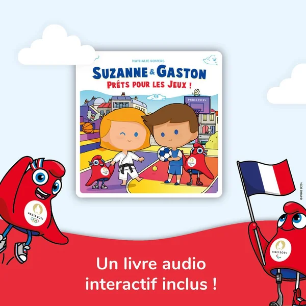 LUNII - MA FABRIQUE A HISTOIRES - CONTEUSE INTERACTIVE - EDITION LIMITEE JEUX OLYMPIQUES ET PARALYMPIQUES DE PARIS 2024