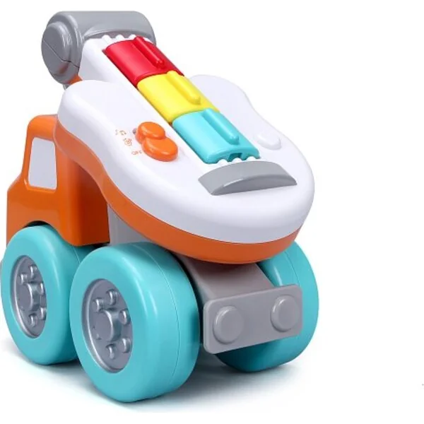 Maisto BB Junior - Véhicule de remorquage avec guitare 2 en 1