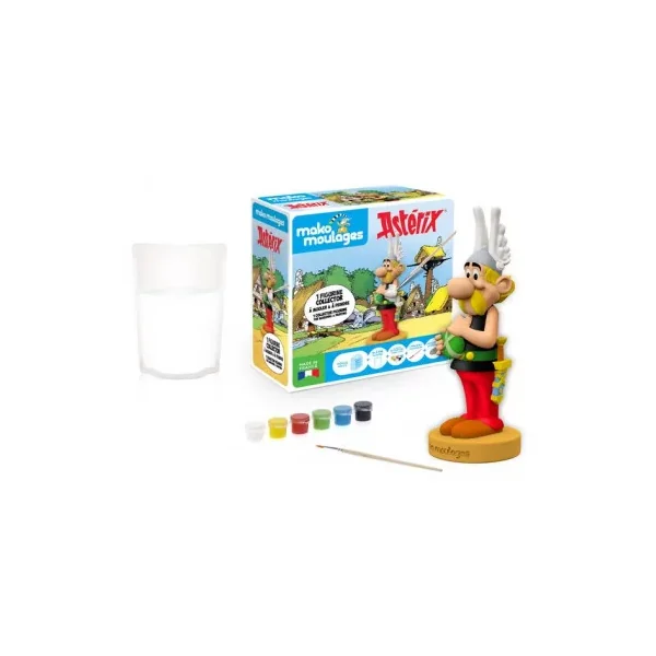 Mako Moulages Astérix Collector | Grande Figurine à Peindre dès 5 ans