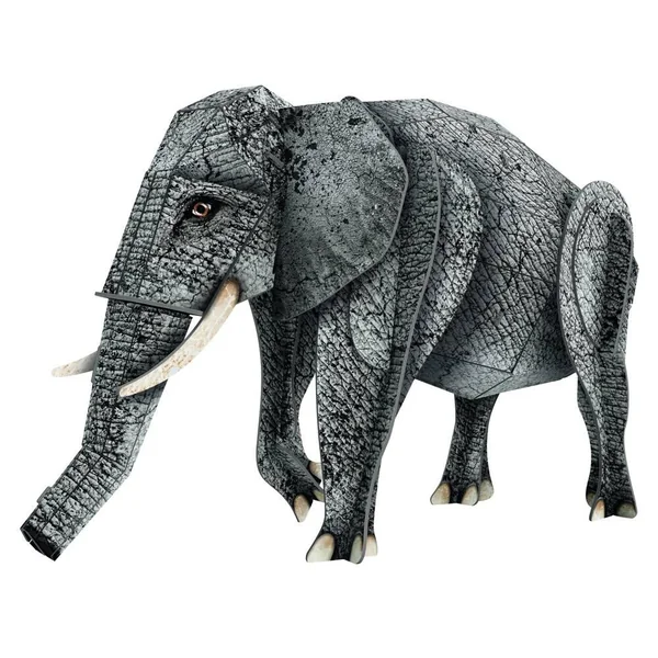 MAQUETTE 3D LA JUNGLE UNE BIODIVERSITE EXTRAORDINAIRE L'ELEPHANT 3D