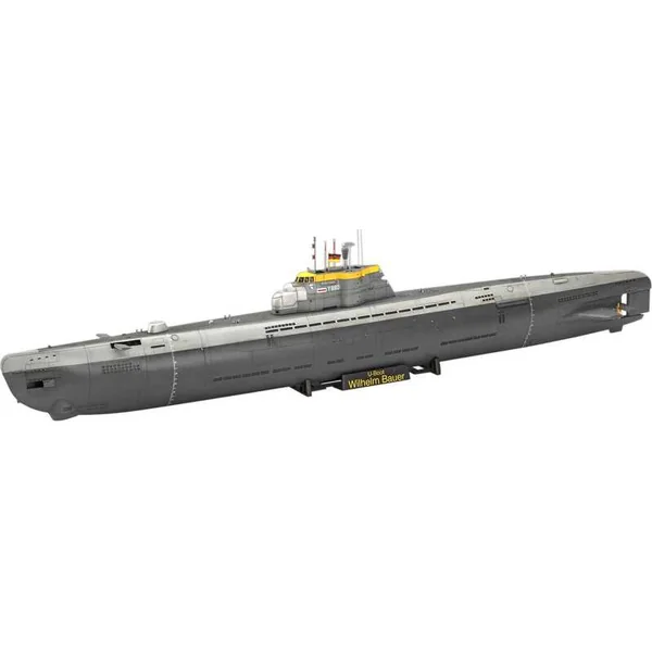 Maquette en plastique sous-marin 05186 - 70 ans Bundeswehr : Wilhelm Bauer, Type 206A, Classe 2 (1:1