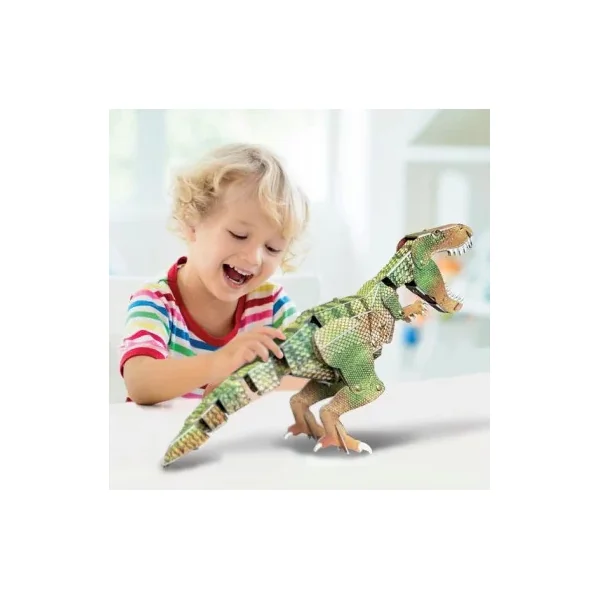 Maquette Géante Dino 3D Créalign' | Puzzle T-Rex Enfant dès 6 ans