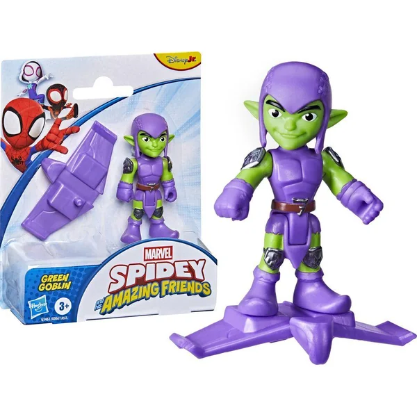 MARVEL SPIDEY ET SES AMIS EXTRANSFORMERS ORDINAIRES - BOUFFON VERT