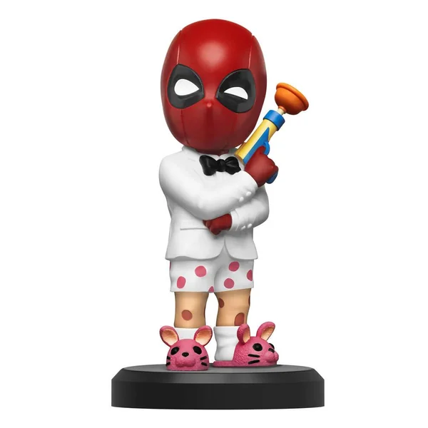 MARVEL - YUME HERO BOX - SERIE CLASIQUE - FIGURINE SP SECRET AGENT DEADPOOL 11 CM