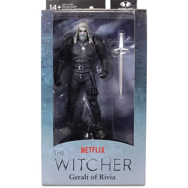 MCFARLANE FIG. 18 CM - GERALT DE RIV MODE SORCELEUR - THE WITCHER S.2 NETFLIX