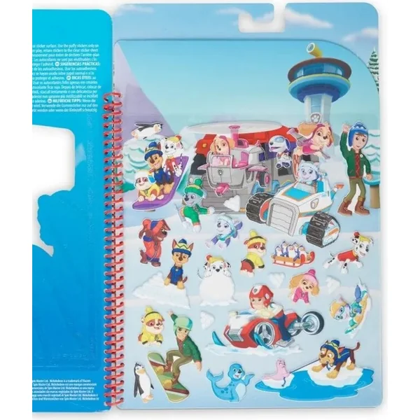 Melissa & Doug - Pat' Patrouille - Livre avec autocollants puffy - La montagne de Jake