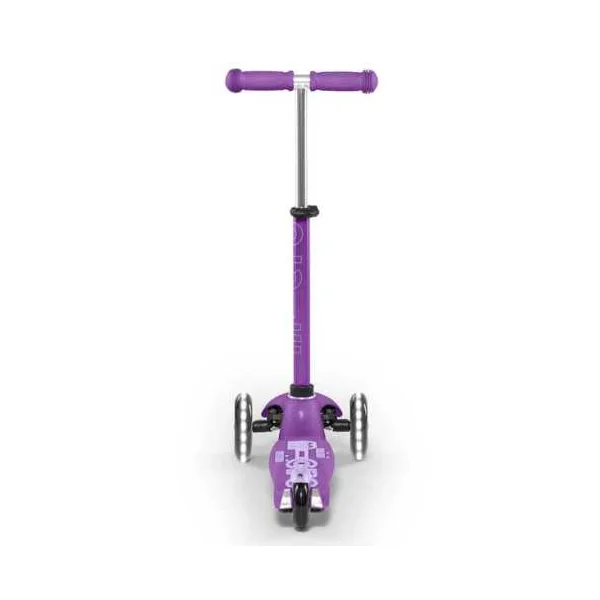 Mini Micro Deluxe LED Violette | Trottinette 3 Roues Enfant 2-5 ans