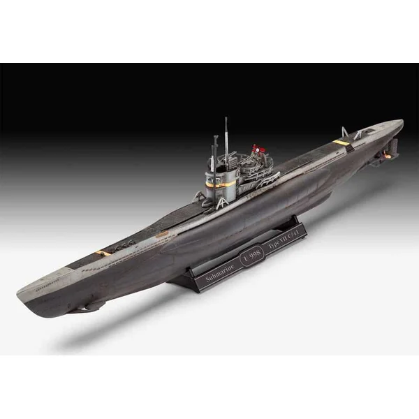 ModelSet sous-marin 65154 - Sous-marin allemand Type VII C/41 (1:350)