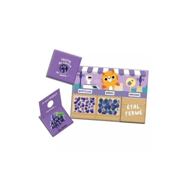 Mon premier jeu des odeurs et des couleurs - Auzou