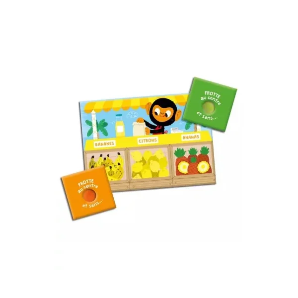 Mon premier jeu des odeurs et des couleurs - Auzou