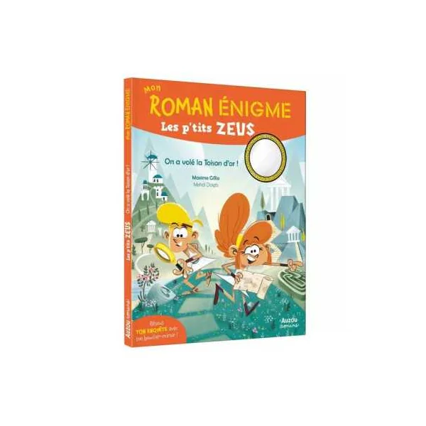 Mon roman énigme - les p'tits Zeus - on a volé la toison d'or - Auzou