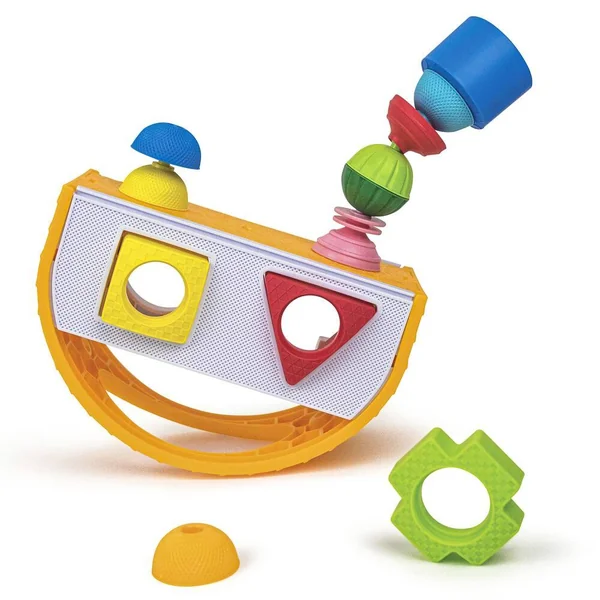 MONTESSORI - BOITE A FORMES -JEU DE BALANCE - 16 PIECES