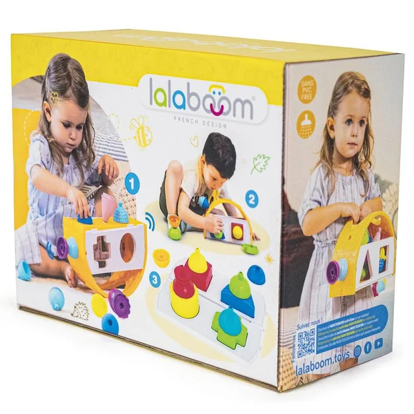 MONTESSORI - BOITE A FORMES -JEU DE BALANCE - 16 PIECES