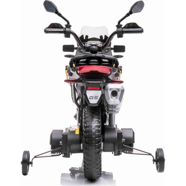 Moto électrique BMW F850 GS, sous licence, batterie 12V, roues souples EVA, moteur 2 x 35W,