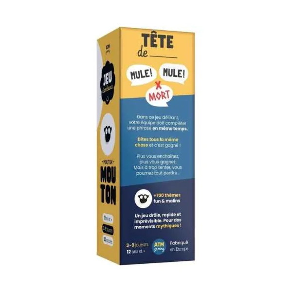 Mouton Mouton - Le Jeu de Cartes Déjanté et Facile à Transporter