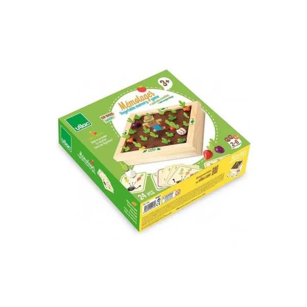 Mémopotager - jeu de mémoire Vilac - LaPouleAPois.fr