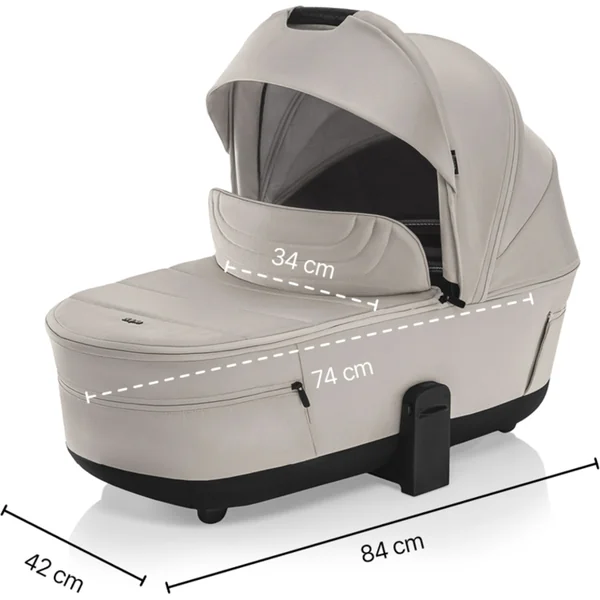 Nacelle profonde pour poussette sportive Move XL 5, Shade Grey