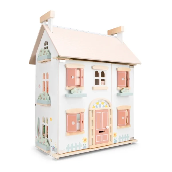 New Classic Toys - Doll House Including Furniture - Dolls, Playsets & Toy Figures