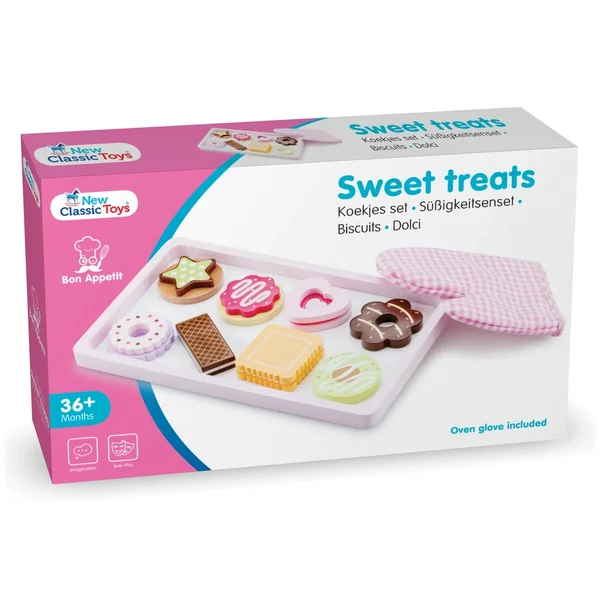 New Classic Toys - Sweet Treats Set With Oven Glove - Pretend Professions & Role Playing
