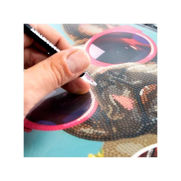 Nice - Diamantiny Artist Level Up Painting On Canvas Pets - Random Selection - Arts & Crafts