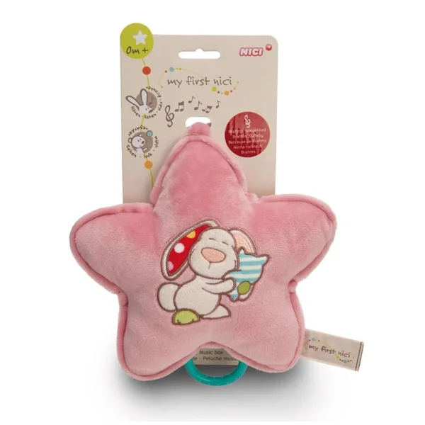 NICI - My First NICI Music Box Star Rabbit - Baby Activity Toys