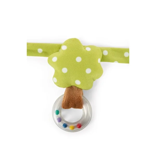 NICI - My First NICI Pram Rattle Chain Rabbit Owl - Baby Activity Toys