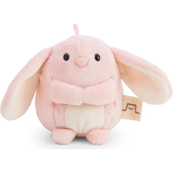 NICI peluche MyMochi Lapin Pibu 8 cm en costume de fraise avec glace, set cadeau emb.