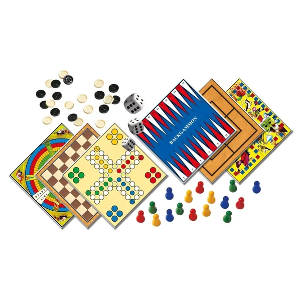 Noris - 100 Games Collection - Board Games - International Edition - Board Games