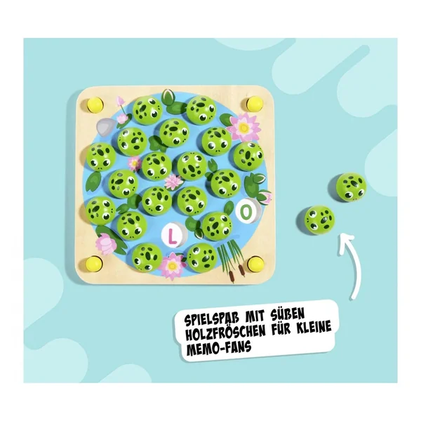 Noris - My Frog Memory Game - Board Games - International Edition - Board Games