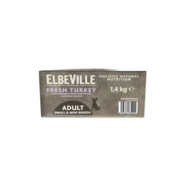 Nourriture ELBEVILLE Adult Mini Fit and Slim Condition Fresh Turkey 1,4kg