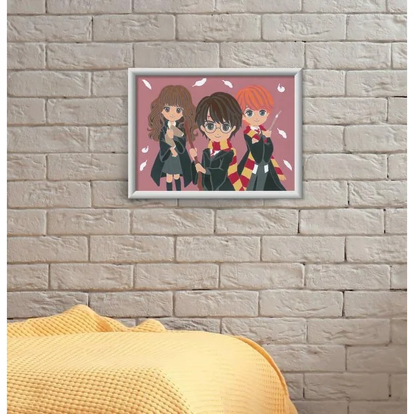 NUMÉRO D'ART - FORMAT MOYEN - PORTRAIT DE GROUPE - HARRY POTTER