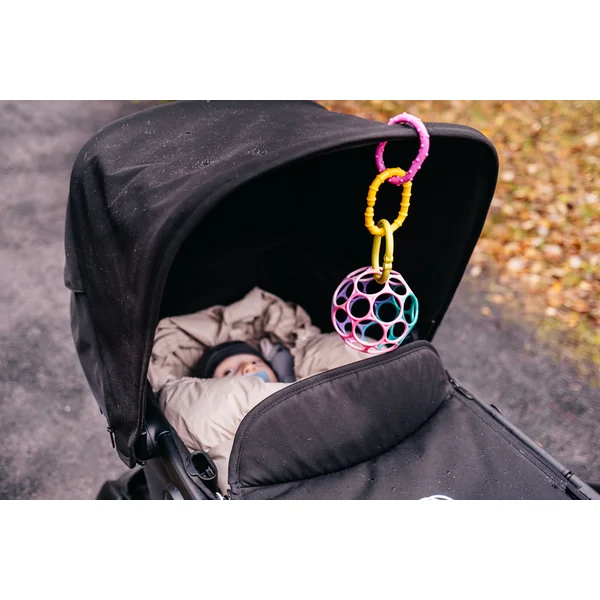 OBALL Jouet Oball™ Classic 10 cm mélange de couleurs 0m+AQUAINT Eau de nettoyage 100% écologique 50