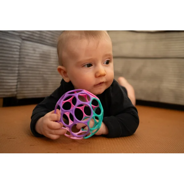 OBALL Jouet Oball™ Classic 10 cm rose/violet 0m+AQUAINT Eau de nettoyage 100% écologique