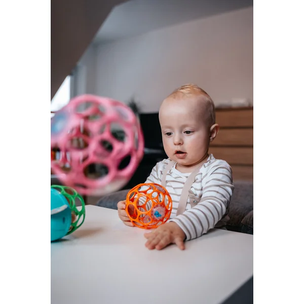 OBALL Jouet Oball™ Classic 10 cm rose/violet 0m+AQUAINT Eau de nettoyage 100% écologique