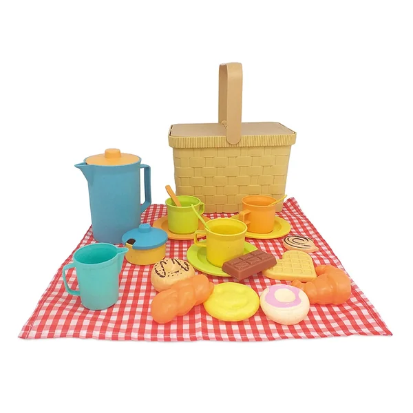 ODS - Pretend Professions - Maisonelle Bio Cestino Picnic Set - Eco-Friendly - 2 Years - Creative Play