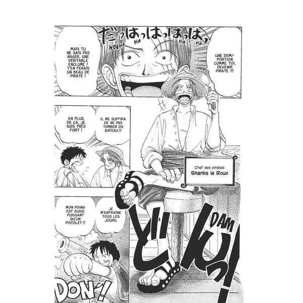 ONE PIECE - MANGA TOME 1 - ROMANCE DAWN A L'AUBE D'UNE GRANDE AVENTURE