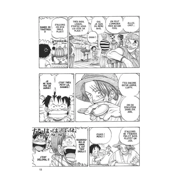 ONE PIECE - MANGA TOME 1 - ROMANCE DAWN A L'AUBE D'UNE GRANDE AVENTURE