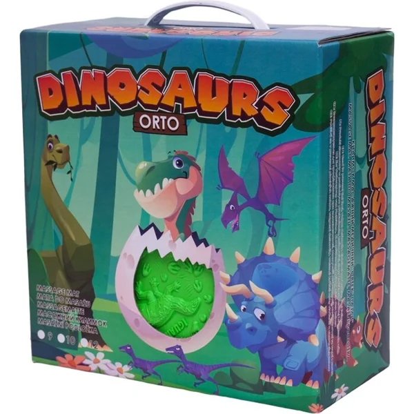 Ortek Tapis de massage Ortek Dinosaures Puzzle 10 éléments