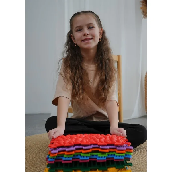 Ortek Tapis de massage Ortek Dinosaures Puzzle 10 éléments