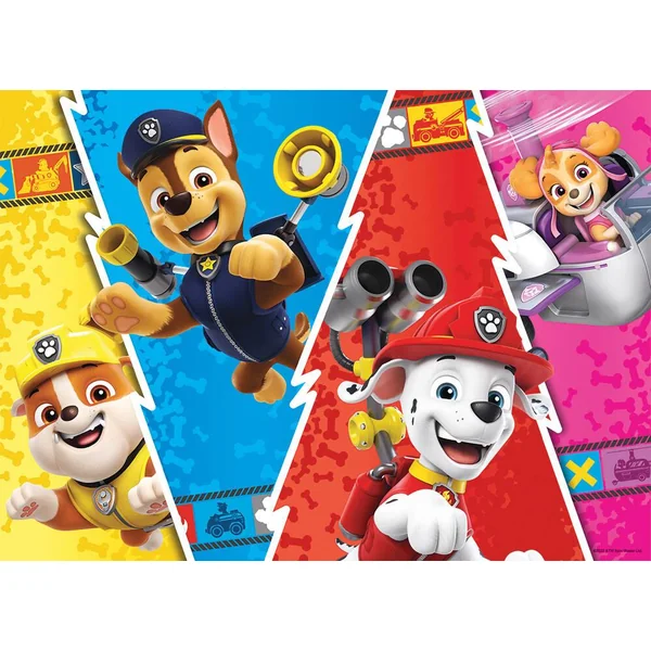 PAT'PATROUILLE - PUZZLE COLOREE 60 PIECES