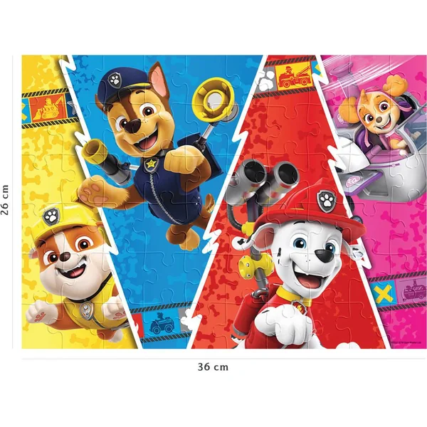 PAT'PATROUILLE - PUZZLE COLOREE 60 PIECES