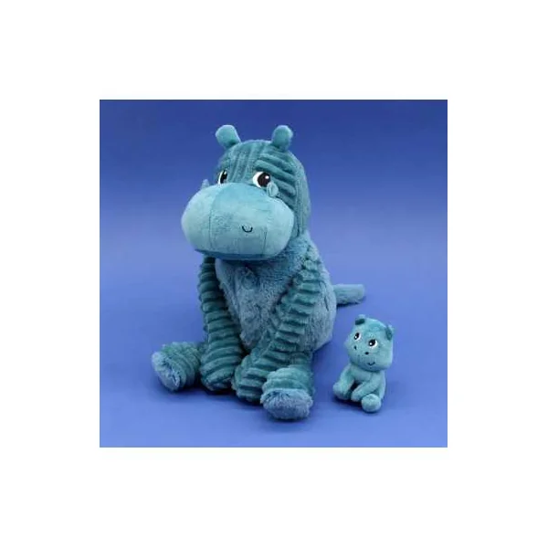 Peluche Bibou l'hippopotame bleu - Les Ptipotos by Déglingos - Naissance