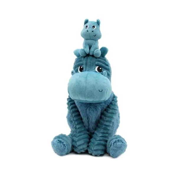 Peluche Bibou l'hippopotame bleu - Les Ptipotos by Déglingos - Naissance