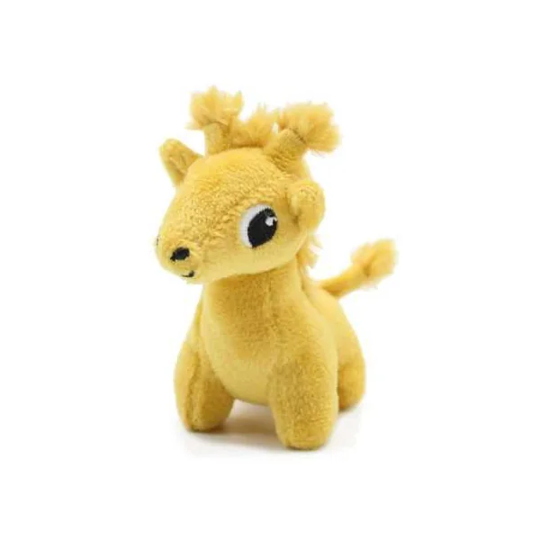 Peluche Loncou la girafe jaune maman et bébé - Les Ptipotos by Déglingos