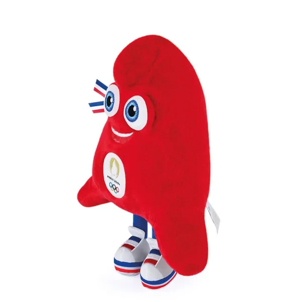 PELUCHE MASCOTTE LES PHRYGES - OLY 25 CM - JEUX OLYMPIQUES PARIS 2024