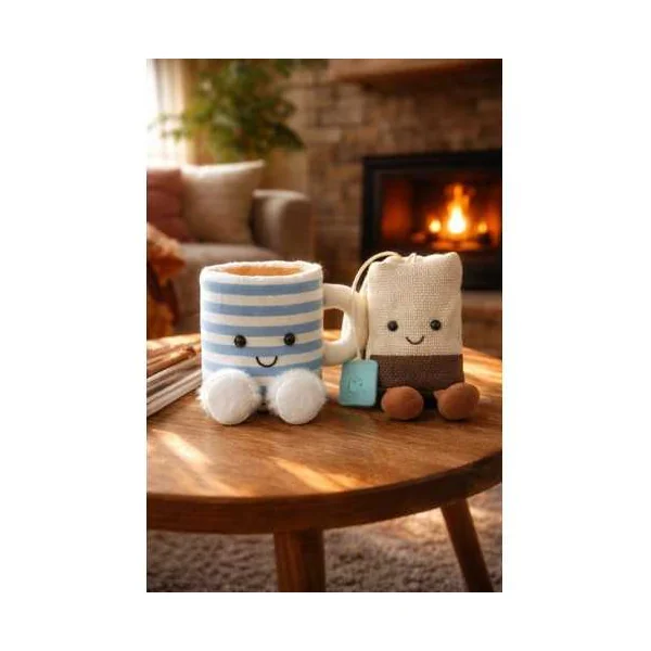 Peluche Mug de Thé Rosie Lea - Jellycat - Amuseable food - Idée cadeau