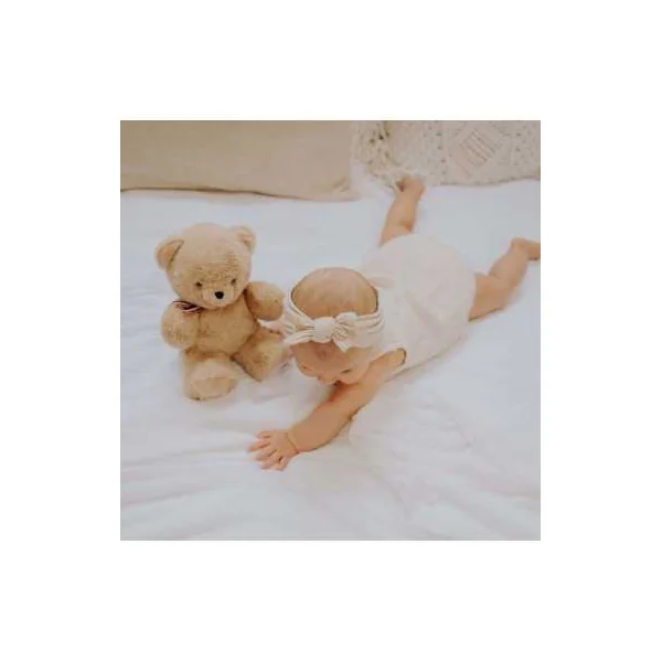 Peluche Petit Ours Beige 25 cm - L'Ours Français | Made in France