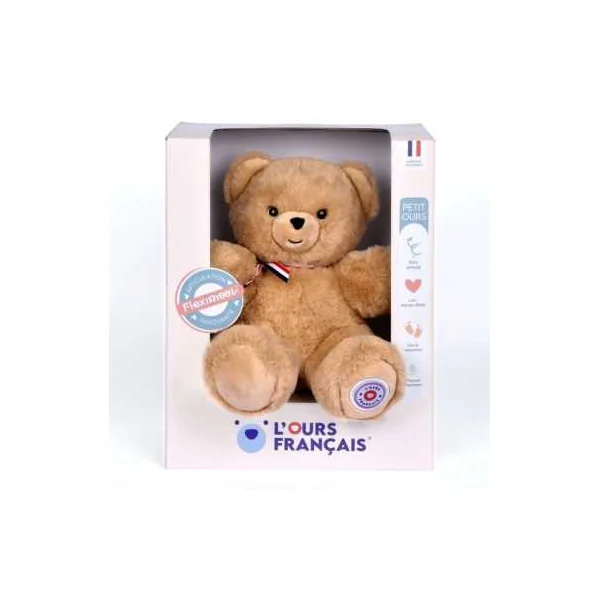 Peluche Petit Ours Beige 25 cm - L'Ours Français | Made in France