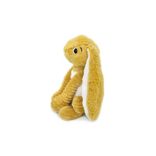 Peluche Toudou le lapin jaune moutarde - Les Ptipotos by Déglingos